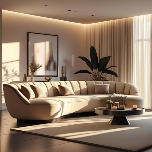 sofa designed by LUXIA CASA
